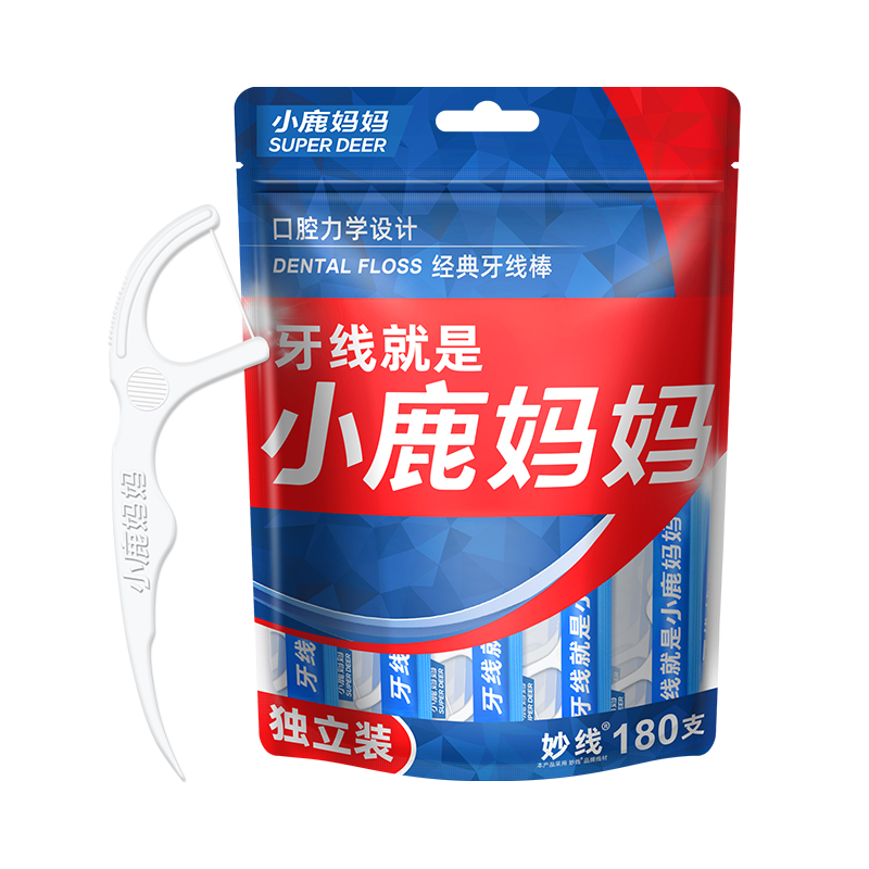 小鹿妈妈经典独立180支袋装